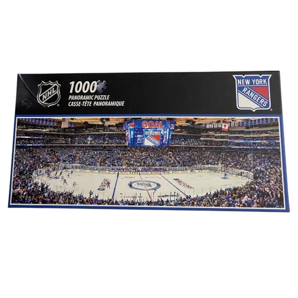 New York Rangers NHL - 1000 Piece Jigsaw Panoramics Puzzle by MasterPieces